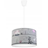 Light Home LAMPA WISZĄCA SUFITOWA LOFT DZIECIĘCA ABAŻUR LED