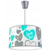 Light Home LAMPA WISZĄCA SUFITOWA LOFT DZIECIĘCA ABAŻUR LED