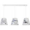 Light Home LAMPA WISZĄCA SUFITOWA LOFT DZIECIĘCA ABAŻUR LED