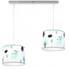 Light Home LAMPA WISZĄCA SUFITOWA LOFT DZIECIĘCA ABAŻUR LED