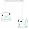 Light Home LAMPA WISZĄCA SUFITOWA LOFT DZIECIĘCA ABAŻUR LED