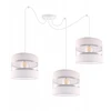 Light Home LAMPA WISZĄCA SUFITOWA ŻYRANDOL LOFT ABAŻUR PAJĄK