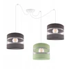 Pakabinamas šviestuvas Light Home LAMPA WISZĄCA SUFITOWA ŻYRANDOL LOFT ABAŻUR PAJĄK