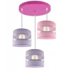 Light Home LAMPA WISZĄCA SUFITOWA ŻYRANDOL ABAŻUR DZIECIĘCA
