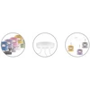 Light Home LAMPA WISZĄCA SUFITOWA ŻYRANDOL LOFT ABAŻUR PAJĄK
