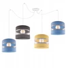 Pakabinamas šviestuvas Light Home LAMPA WISZĄCA SUFITOWA ŻYRANDOL LOFT ABAŻUR PAJĄK