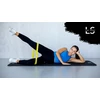 Line Sport Pasipriešinimo gumos, 5 vnt. jėgos juostų rinkinys treniruotėms, fitnesui ir reabilitacijai 30 cm x 50 mm, įvairių spalvų
