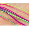 Linija pintoms apyrankėms, 1 mm, spalvinga, 50 metrų, lanksti, tvirta