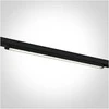 Bikuvalt 25W LED linijinis bėgelio šviestuvas, juodas, 4000K, 65025T/B/C