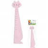 Fiorello Medinė liniuotė 15cm KATĖ rausva