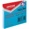 Office Products Lip.lapeliai 76x76/100 OFFp, neon žali