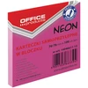 Office Products Lip.lapeliai 76x76/100 OFFp, neon žali