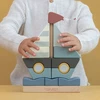 Little Dutch Maža olandiška medinė krovimo valtis