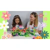 Littlekingdom Blokai Gėlės Sodo statyba Creative Gėlės Pieva 135 vnt 3+