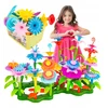 Littlekingdom Blokai Gėlės Sodo statyba Creative Gėlės Pieva 135 vnt 3+