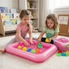 Littlekingdom Kinetinis smėlis 3KG baseino formelės irklas pompa rožinė mergaitėms