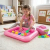 Littlekingdom Kinetinis smėlis 3KG baseino formelės irklas pompa rožinė mergaitėms