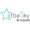Littlesky By Hklups KLUPŚ Patalynės konteineris 120x60 Amelia baltas