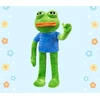 Liūdna varlė pliušinis žaislas 45 cm Pepe the Frog Meme juokingas