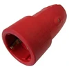 Lizdas N&amp;L, IP20, 16A, 250V, guminis, geltonos sp.