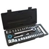 Beast Lizdinių raktų komplektas 40 dalių dėkle, 1/4" ir 3/8" jungtimis