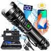 Loftek 20 000 liumenų LED žibintuvėlis, PAKRAUJAMAS, GALINGAS, PAIEŠKA, MASTINIS, USB, ATSPIRUS vandeniui