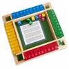 Loginis žaidimas vaikams, mediniai kauliukai, lenta, skaičiai, skaičiavimas SHUT BOX