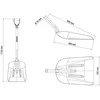 Lopeta Tramontina 32cmx18cmx112cm medinis kotas