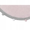 Lorena Canals Skalbiamas medvilninis kilimas Bubbly Soft Rožinė 120 cm
