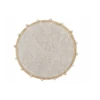 Lorena Canals Skalbiamas medvilninis kilimas Bubbly Natural-Honey 120 cm