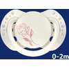 LOVI Dinaminis silikoninis čiulptukas Classy 0-2m 2 vnt. Petit Marin