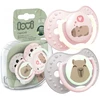 LOVI DYNAMIC SILICONE čiulptukas 6-18m 2vnt CAPICHILL LUMINOUS