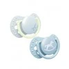 LOVI silikoninis čiulptukas, Baby Shower Boy, 0-2mėn., 2 vnt., 22/900boy