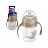 LOVI 35/363 Pirmasis puodelis su šiaudeliu 150ml. Rudas