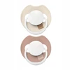 LOVI 34/437 Dynamic Silikoninis čiulptukas Prime 6-18m 2 vnt Ivory Glov/Blush Glow
