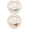 LOVI silikoniniai dinaminiai čiulptukai Prime, Coconut/ Ivory, 6-18m, 2 vnt., 34/402