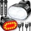LTC DVIRAČIO LEMPAS PRIEKINĖ GALINĖ LED DVIRAČIO ŠVIESOS VARANKA GALINGAS USB