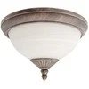 Pakabinamas šviestuvas Lubinis lauko šviestuvas Madrid IP43 Rabalux 2x60W E27 D33.5cm rudas/baltas