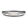 Lubinis šviestuvas Lubinis LED šviestuvas BRILLIANT MAUREEN, 22 W, 3000 K, 2900 lm, juodos sp, Ø 37 x 5 cm