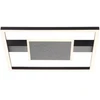Lubinis šviestuvas Lubinis LED šviestuvas BRILLIANT RENO, 30W,3500 lm,3000K, juodos sp., 6,5 x 44,5 x 44,5 cm