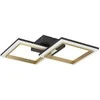 Lubinis šviestuvas Lubinis LED šviestuvas EGLO CALLIERA, 18,4 W 2500lm 4000 K, juodos/aukso sp, 31x52,5x8cm