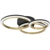 Lubinis šviestuvas Lubinis LED šviestuvas EGLO CALLIERA, 20 W 2500 lm 4000 K, juodos/aukso sp, 44,5x49x9,5cm
