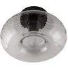 Lubinis šviestuvas 18,5W LED paviršinis šviestuvas MESH, juodas, 3000K