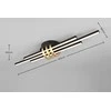 Lubinis šviestuvas Lubinis LED šviestuvas REALITY CINTO, 20W, 3000K, 2380lm, juodos/auksinės sp., 10x18x80cm