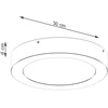 Lubinis šviestuvas Lubinis LED šviestuvas SOLLUX ONYX 30 3000K, baltas