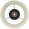 Lubinis šviestuvas EGLO FEBRES, 1xE27, 60W, juodos/baltos sp., Ø35cm, h25cm