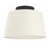 Lubinis šviestuvas EGLO FEBRES, 1xE27, 60W, juodos/baltos sp., Ø35cm, h25cm