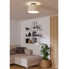 Lubinis šviestuvas EGLO FEBRES, 1xE27, 60W, juodos/baltos sp., Ø35cm, h25cm