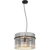 Lubinis šviestuvas GLOBO GORLEY, 5xE14, 40W, 230V, metalinis, juodos sp, ø32x23cm