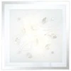 Lubinis šviestuvas GLOBO Jasmina, 2 x E27, 40W, su stiklu, chromo sp., 33,5 x 33,5 x 8,5cm